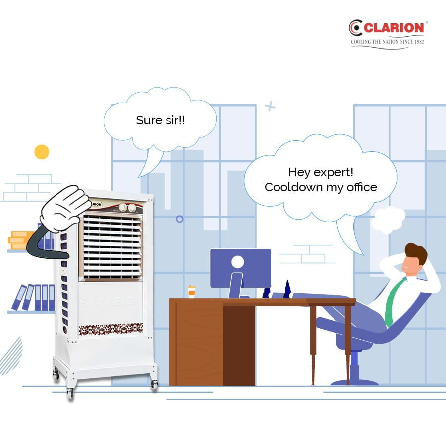 Air coolers, the perfect cooling solution for your office